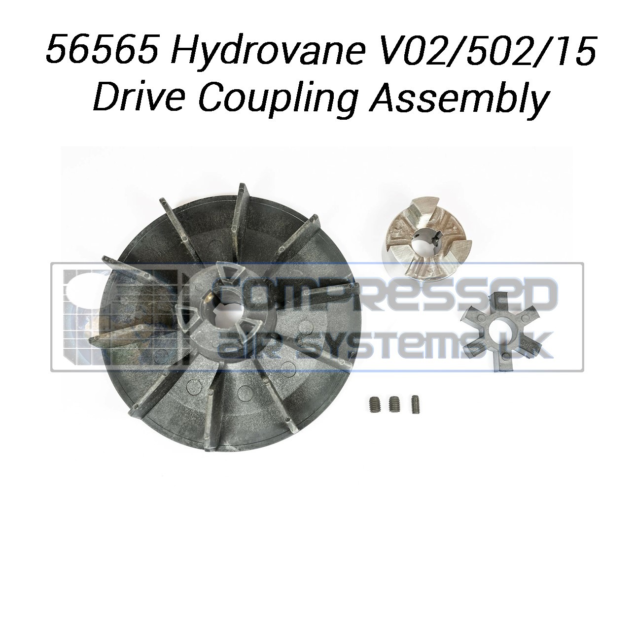 56565 Hydrovane V02/ 502/ 15 Drive Coupling Assembly Compressed Air