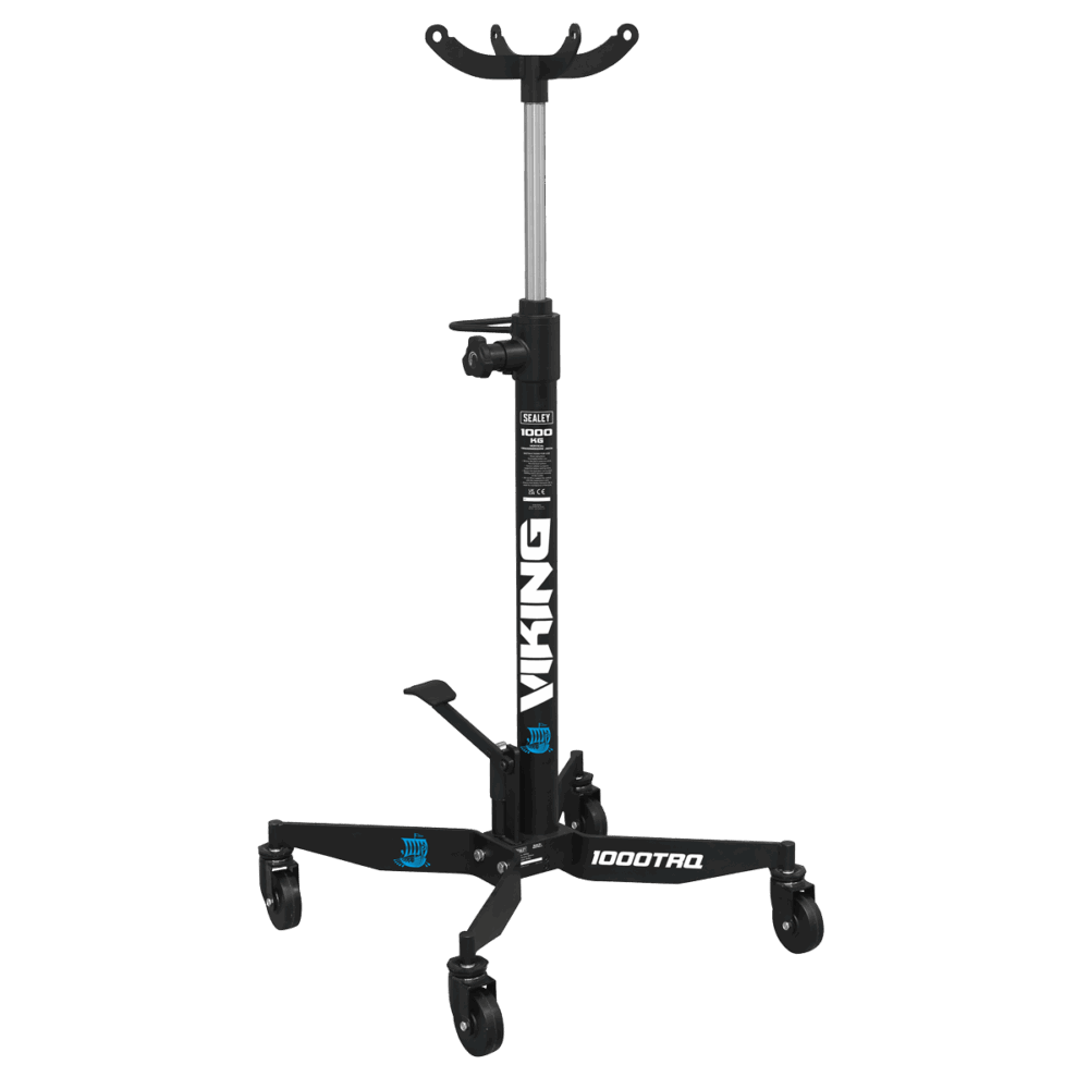 Sealey 1000TRQ | Premier Vertical Quick Lift Transmission Jack 1 Tonne