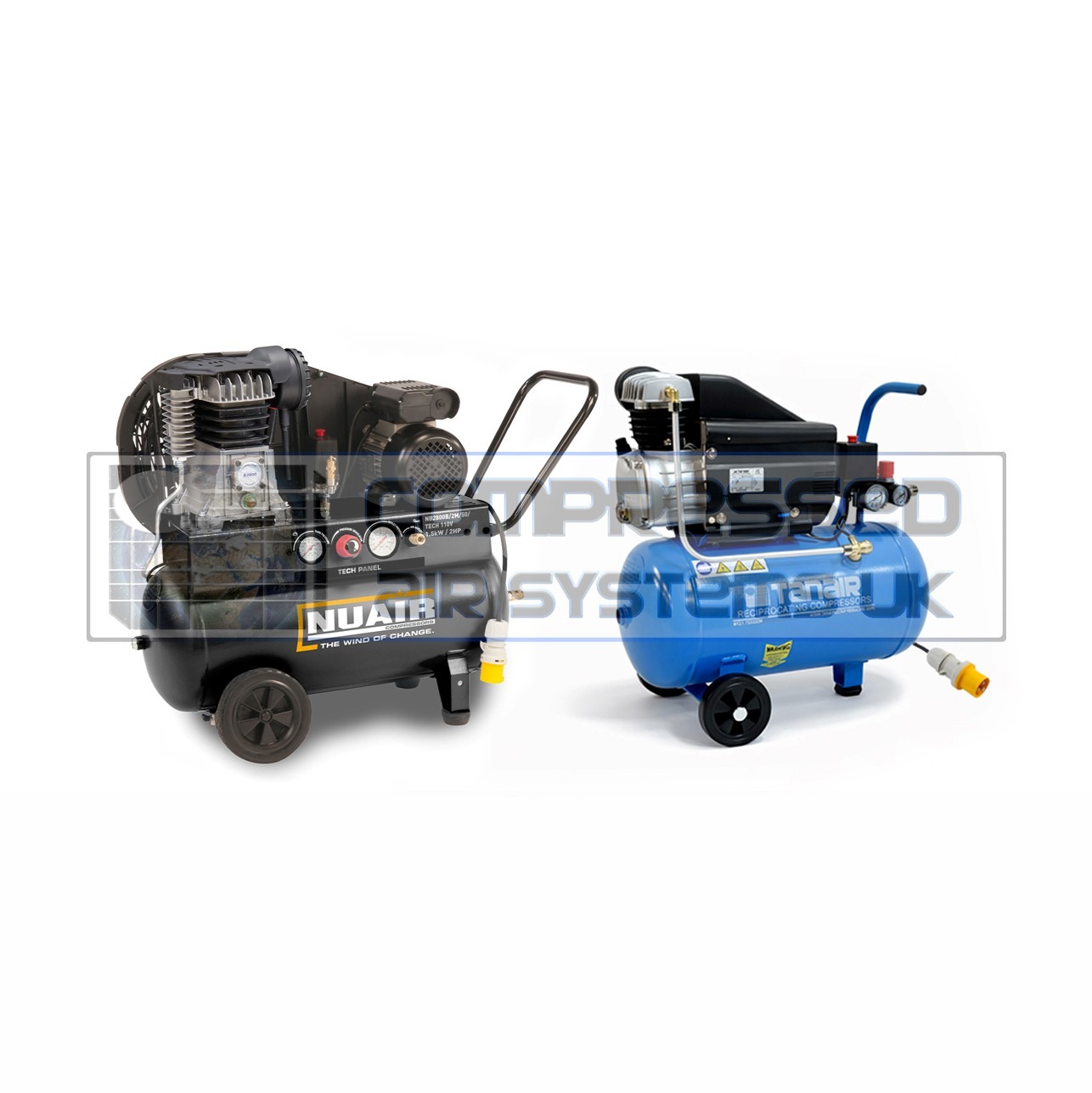 110 Volt Direct Driven and Belt Driven Air Compressors