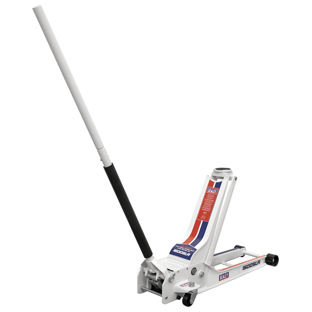 Sealey 1500SLR | Low Profile Long Reach Rocket Lift Trolley Jack 1.5 Tonne