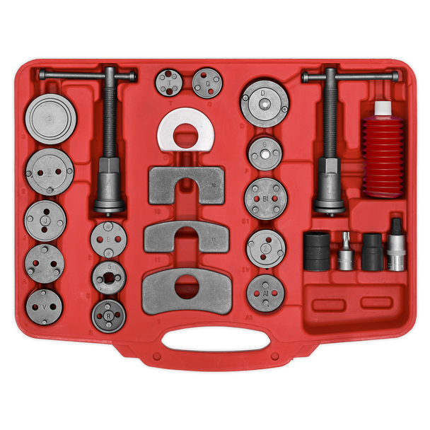 Sealey VS0287 ⏐ Brake Piston Wind-Back Tool Kit 50pc