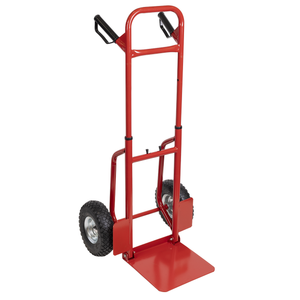 Sealey CST801 │ Folding Sack Truck with Pneumatic Tyres 200kg Capacity