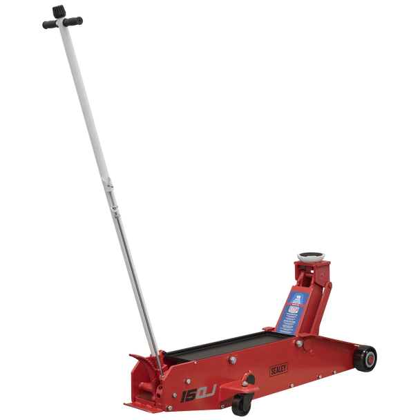 Sealey 15QJ | Premier Long Reach Trolley Jack 15 Tonne