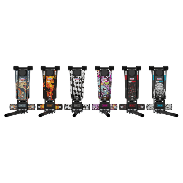 Sealey 2000CB  |  Low Entry Custom Design Trolley Jack with Rocket Lift 2 Tonne - Black