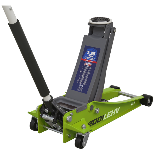 Sealey 2001LEHVCOMBO  |  Trolley Jack & Cordless Impact Wrench Combo - Green