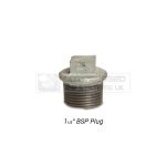 1 1/2" BSP Galvanized Plug