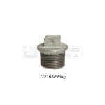 1/2" BSP Galvanized Plug