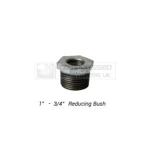 1 - 3/4" BSP Galvanized Reducing Bush