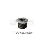 1 - 3/8" BSP Galvanized Reducing Bush