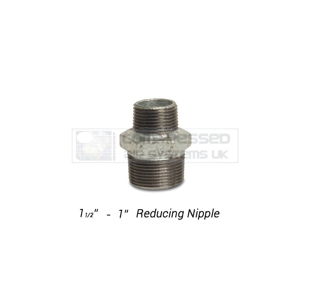 1 1/2" - 1" Reducing Nipple