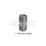 1 1/2" BSP x 80mm Galvanized Barrel Nipple