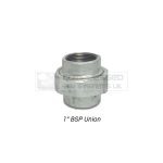 1" BSP Galvanized Union