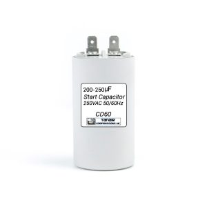 200- 250 uF Start Capacitor 250 Volt | Suitable for our 2.2 KW 230 Volt/ Single Phase Motors