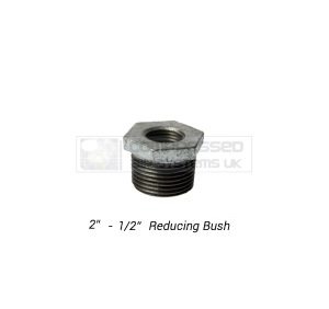2" - 1/2" BSP Galvanized Reducing Bush