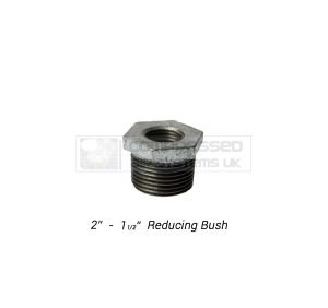 2" - 1 1/2" BSP Galvanized Reducing Bush