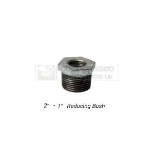 2" - 1" BSP Galvanized Reducing Bush