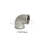 2" BSP Galvanized Elbow
