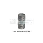 3/4" BSP Galvanized Barrel Nipple
