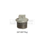 3/8" BSP Galvanized Plug