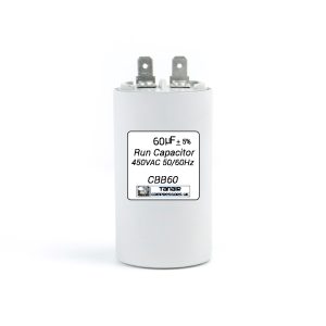 60 uF +5% Run Capacitor 450 VAC | Suitable for 1.5 KW / 2.2 KW 230  Volt/ Single Phase Motors