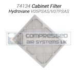 74134 Cabinet Filter Manufactured to fit: Hydrovane V05PSAS/ V07PSAS