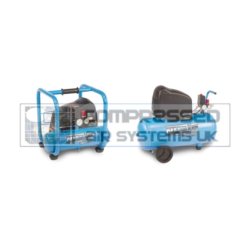 Portable + Oil Less Direct Driven Air Compressors