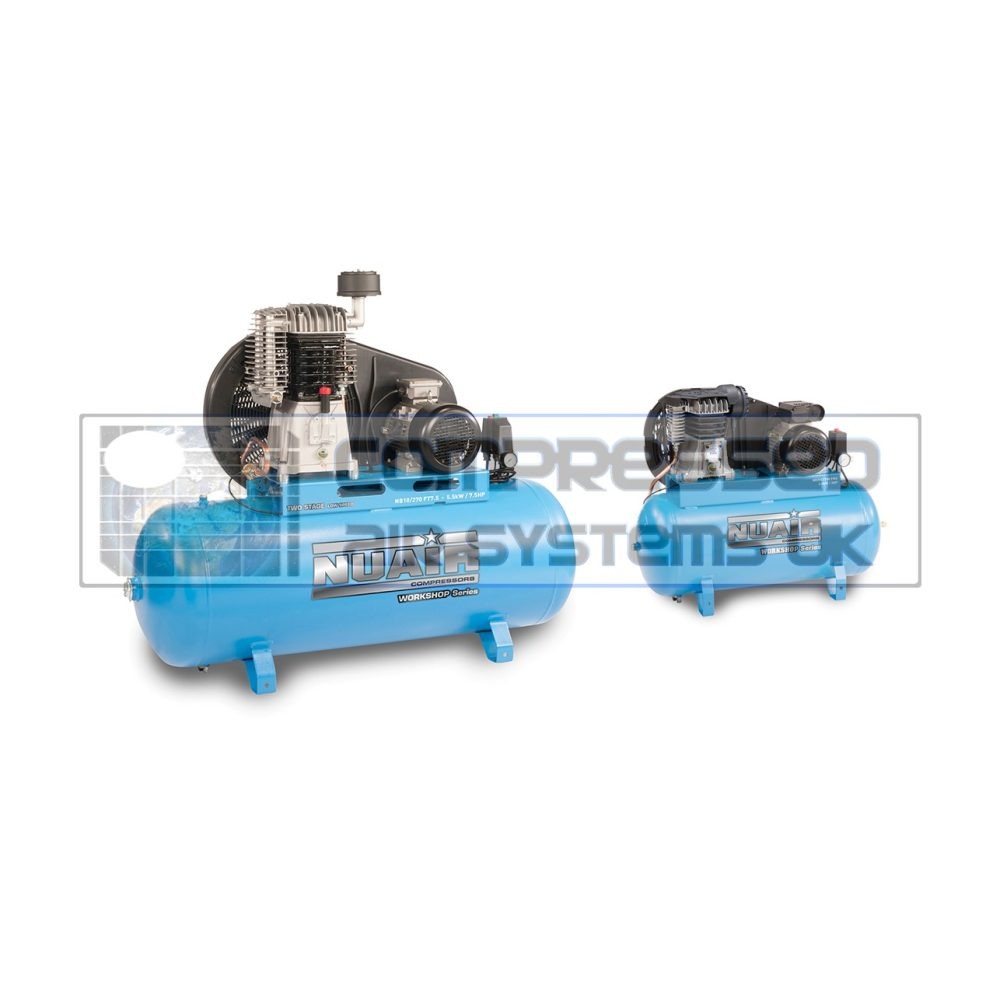 Workshop + Lubricated Belt Driven Air Compressors