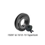 Pulley SPA 150 X 1 C/W Taperlock 1610-19