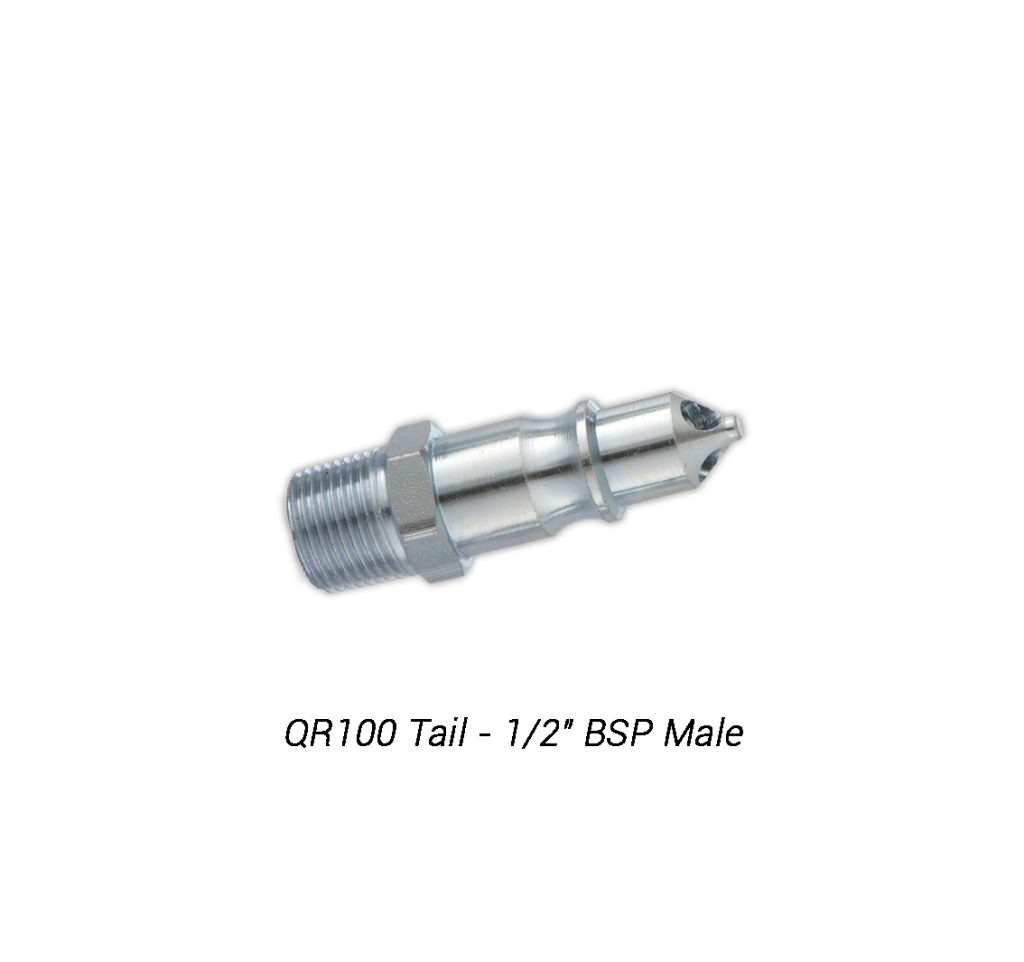 Tanair QR100 | 1/2" BSP Tail Adaptor Male (100 Series)