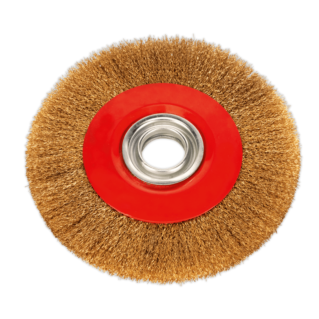 Sealey BG200/WW1 | Wire Wheel Ø200 x 13mm Ø32mm Bore Narrow