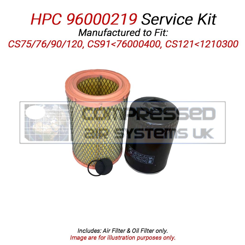 HPC 96000219 Equivalent Service Kit - Manufactured to Fit CS75/76/90/120, CS91
