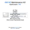 KM140 Maintenance Kit Manufactured to Fit Hydrovane