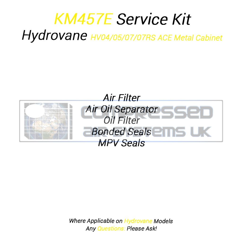 KM457E Service & Separator Kit Hydrovane HV04/05/07/07RS ACE Metal Cabinet