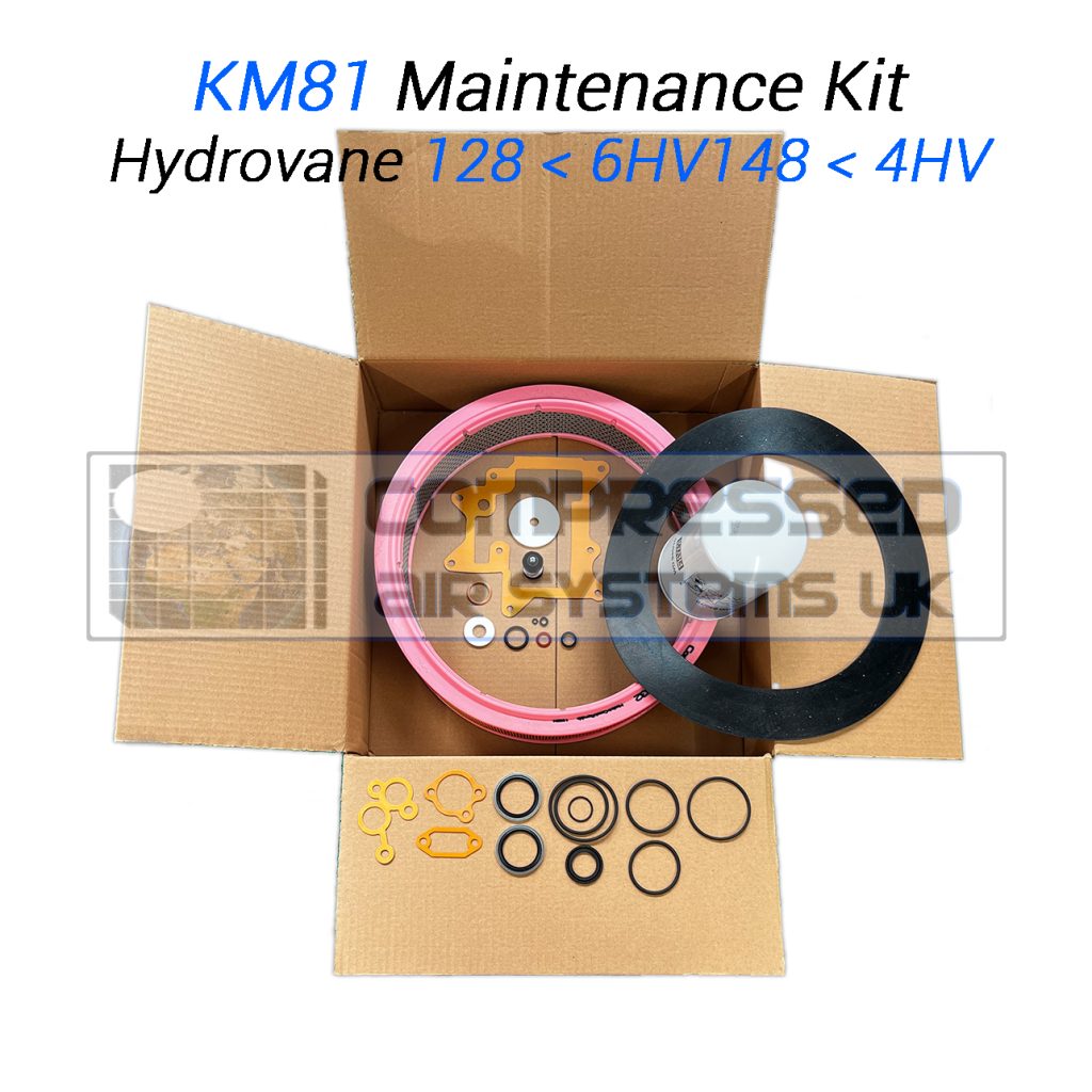 KM81 Maintenance Kit Manufactured to fit: Hydrovane 128