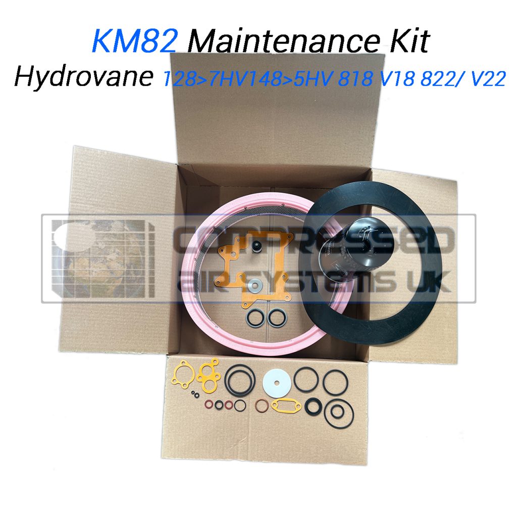 KM82 Maintenance Kit Manufactured to fit: Hydrovane 128>7HV148>5HV 818 V18 822/ V22