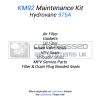 KM92 Maintenance Kit Manufactured to Fit Hydrovane