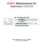 KS031 Separator Kit Manufactured to fit: Hydrovane