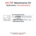 KS170F Separator Kit Manufactured to Fit Hydrovane 170 0-6HV (FELT)