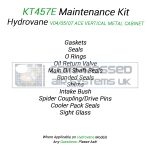 KT457E Top Up (Overhaul) Kit Manufactured to Fit Hydrovane V04/ 05/ 07 ACE VERTICAL METAL CABINET