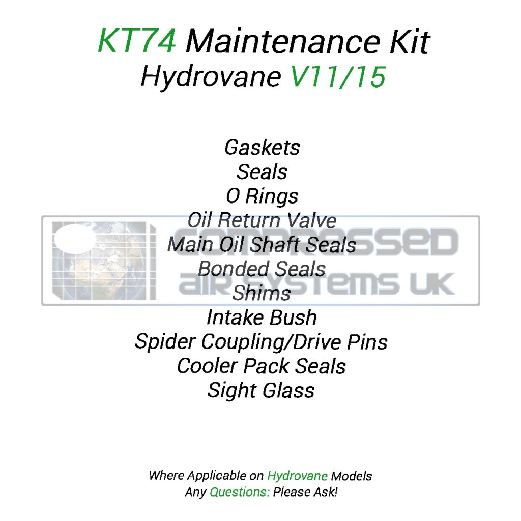 KT74 Top Up (8000/ Overhaul) Kit