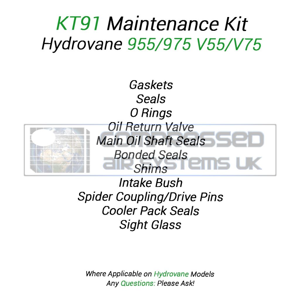 KT91 Top Up (8000/ Overhaul) Kit