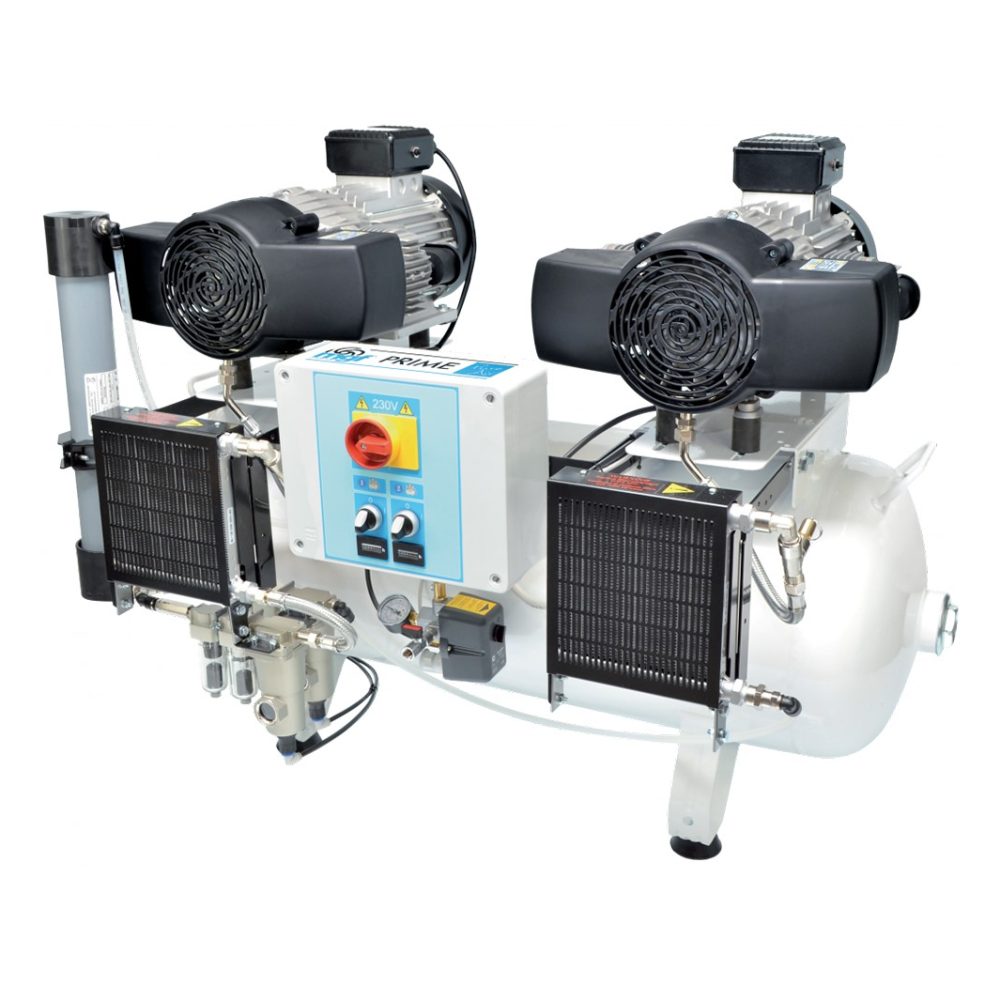 MGF 100/50 Tandem Prime M With Dryer (400 Volt) | 15.8 CFM Air Compressor with 90 Litre Receiver & Dryer