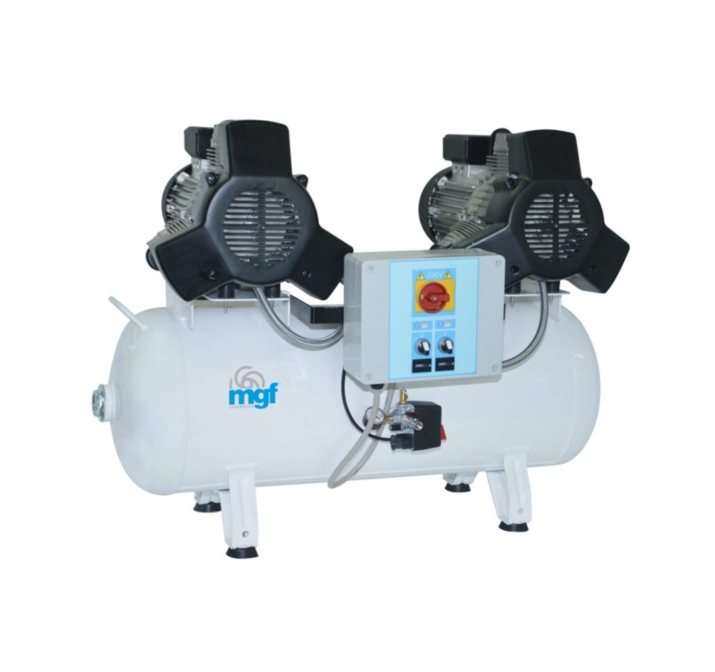 MGF 100/50 TANDEM PRIME S (230 Volt) | 17.6 CFM Tandem Air Compressor with 90 Litre Receiver