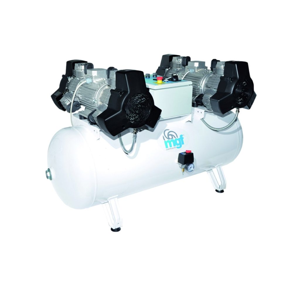 MGF 270/100 TANDEM PRIME T3 (400 Volt) | 31.6 CFM Tandem Air Compressor with 270 Litre Receiver