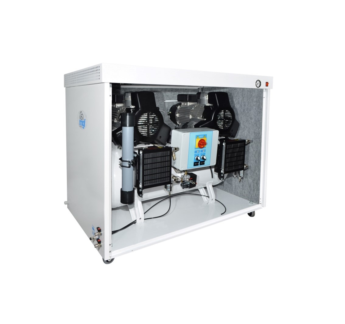 MGF CS100/50 CABINET SILENCED (230 Volt) | 17.6 CFM Air Compressor with 90 Litre Receiver