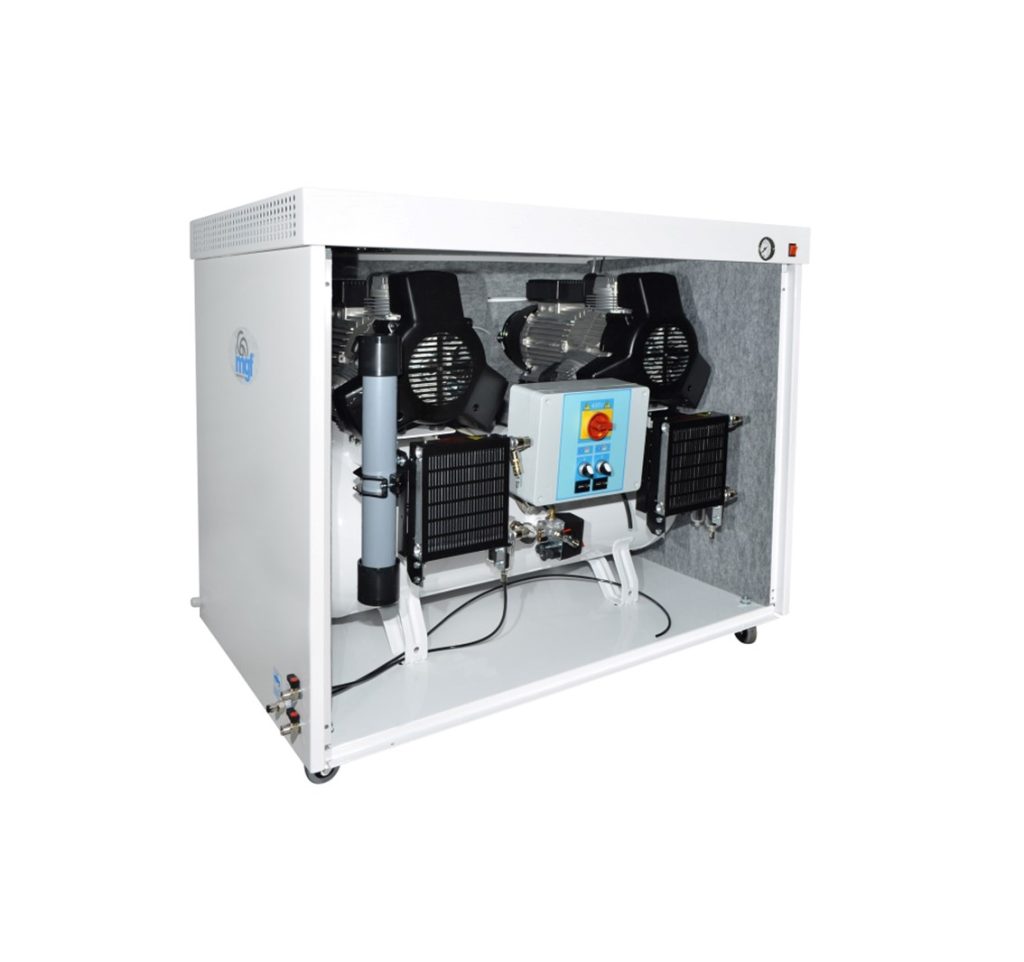 MGF CS100/50 Cabinet Silenced (400 Volt) | 17.6 CFM Air Compressor with 90 Litre Receiver.