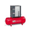 Micro Rotary Screw Air Compressor with Receiver and Dryer
