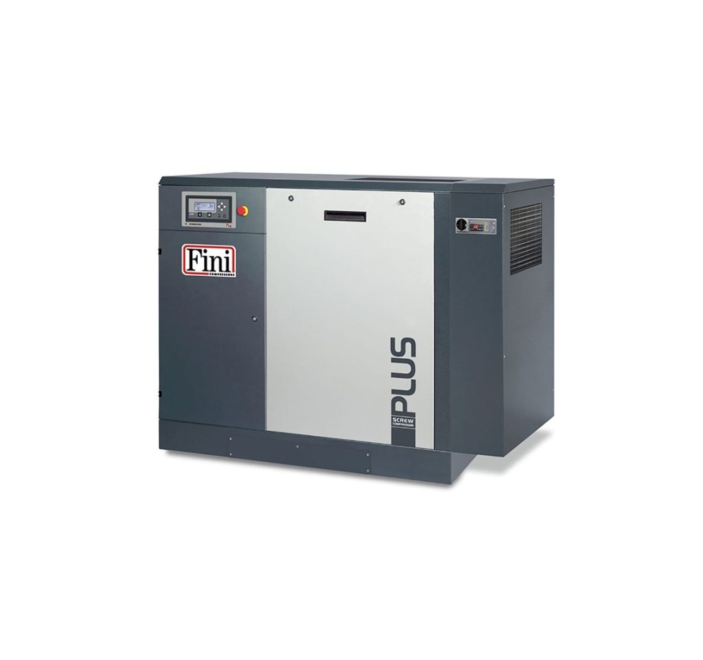 Fini PLUS 18.513 ES | 76 CFM 13 Bar Floor Mounted Air Compressor with Dryer
