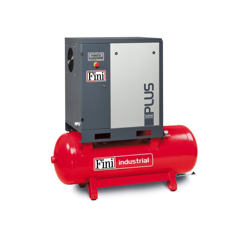 Fini PLUS 810-270 | 35.3 CFM 10 Bar 270 Litre Receiver Mounted Air Compressor
