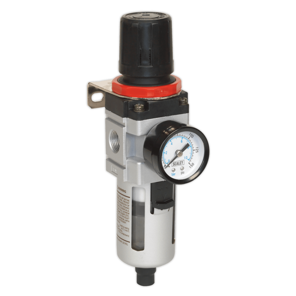 Sealey SA2001/FR | Air Filter/Regulator with Gauge